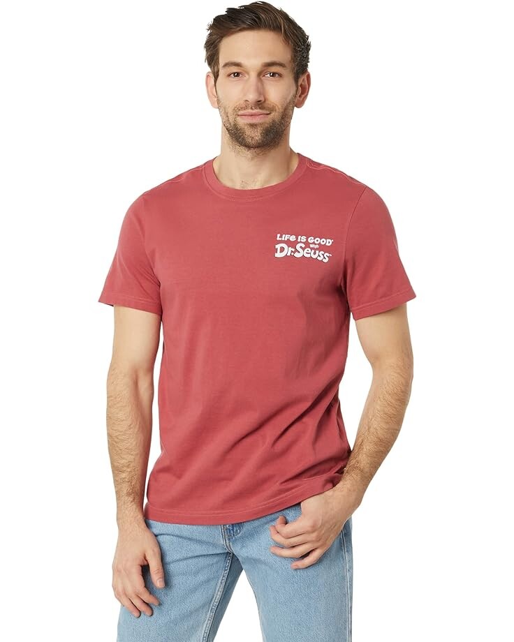 Футболка Life is Good Cat In The Hat Wild Thing Guitar Short Sleeve Crusher Tee, цвет Faded Red
Футболка Life is Good Cat In The Hat Wild Thing Guitar Short Sleeve Crusher Tee, цвет Faded Red