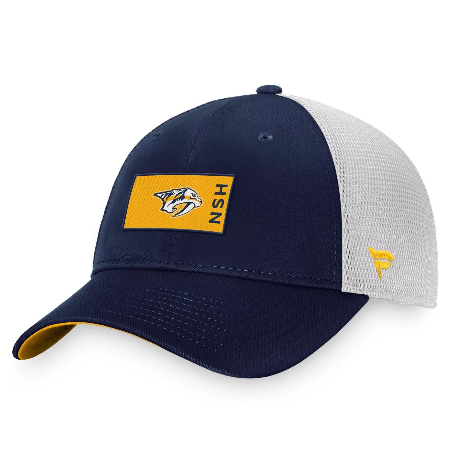 Мужская темно-синяя фирменная кепка Fanatics Nashville Predators Authentic Pro Rink Trucker Snapback
Мужская темно-синяя фирменная кепка Fanatics Nashville Predators Authentic Pro Rink Trucker Snapback