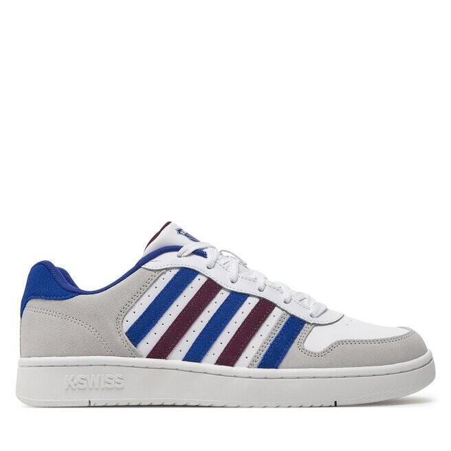 Кроссовки K-Swiss Court Palisades 06931-983-M White/Sodalite Blue/Prune 983, белый
Кроссовки K-Swiss Court Palisades 06931-983-M White/Sodalite Blue/Prune 983, белый