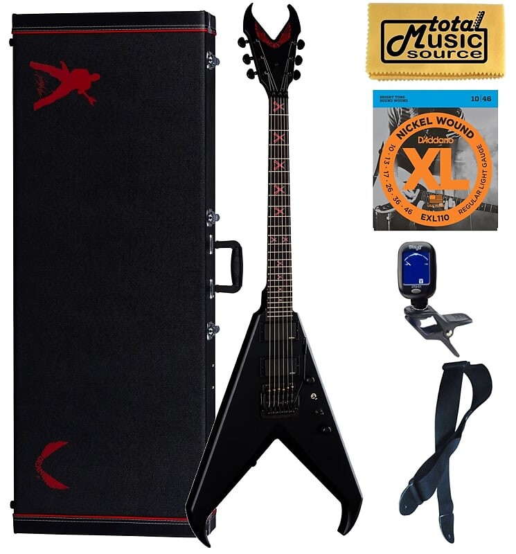 Электрогитара Dean Kerry King V Black Satin Electric Guitar with Case Black Satin Bundle
Электрогитара Dean Kerry King V Black Satin Electric Guitar with Case Black Satin Bundle