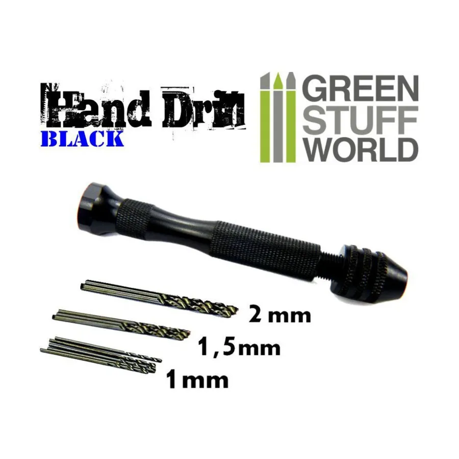 Ручная дрель для хобби с битами, Tools - Working Tools (Green Stuff World)
Ручная дрель для хобби с битами, Tools - Working Tools (Green Stuff World)