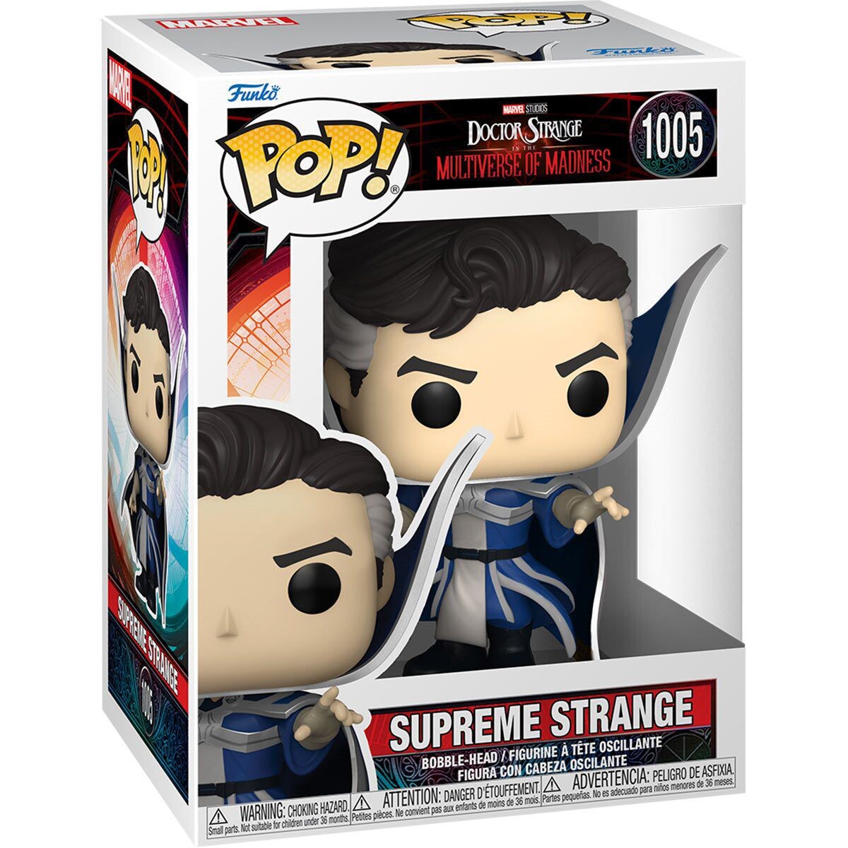 Фанко Поп! Bobble-Head - Supreme Strange - Доктор Стрэндж Мультивселенная безумия #1005 Funko
Фанко Поп! Bobble-Head - Supreme Strange - Доктор Стрэндж Мультивселенная безумия #1005 Funko