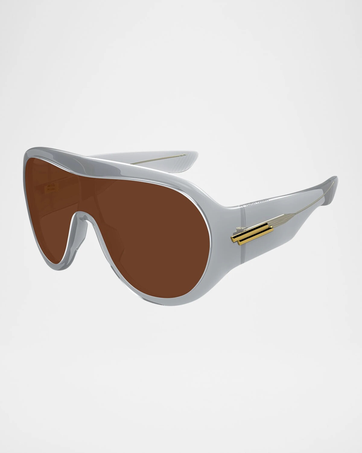 Солнцезащитные очки Shield из ацетата Bottega Veneta, цвет Shiny Transparent Light Grey
Солнцезащитные очки Shield из ацетата Bottega Veneta, цвет Shiny Transparent Light Grey