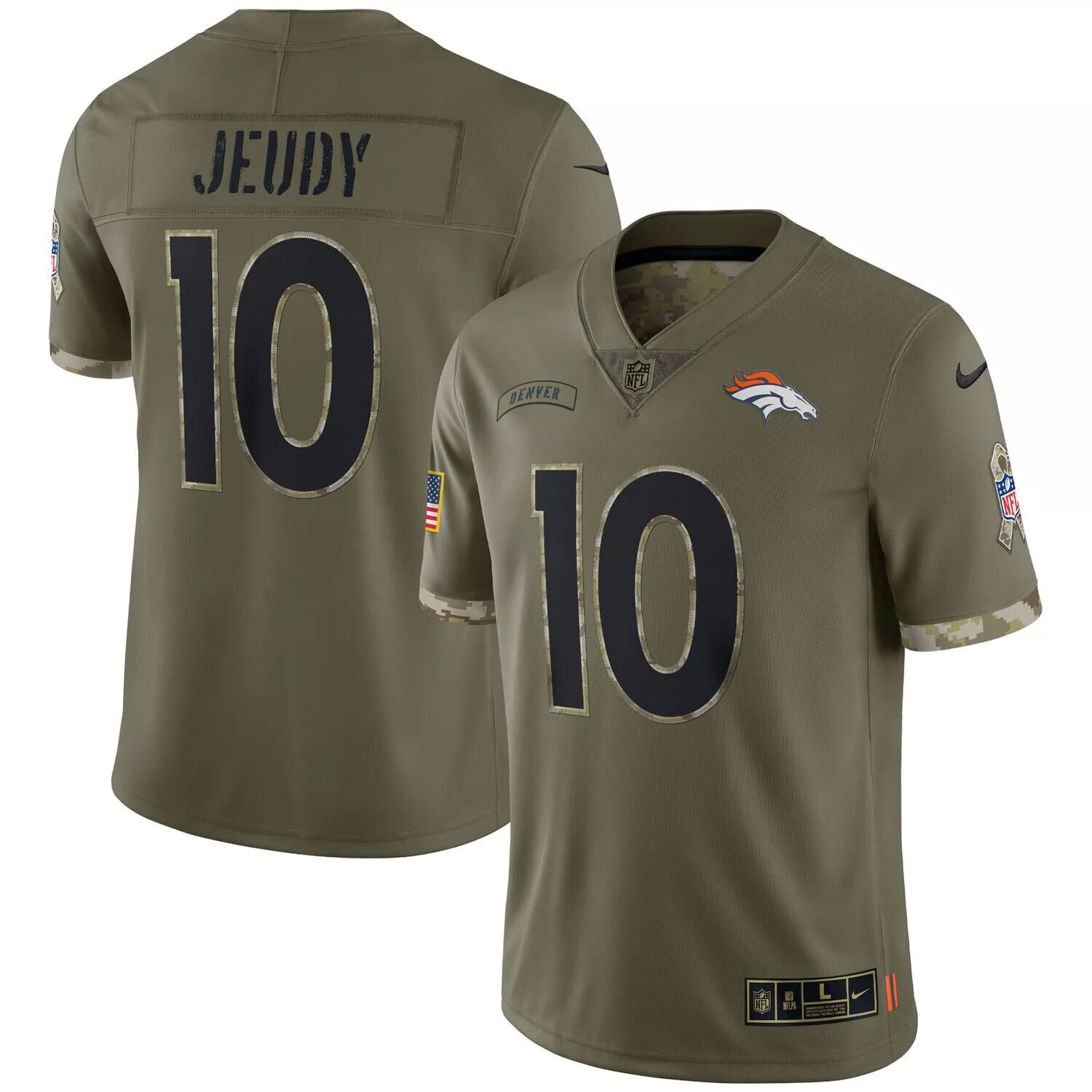 Мужское Джерси Jerry Jeudy Olive Denver Broncos 2022 Salute To Service Limited Nike
Мужское Джерси Jerry Jeudy Olive Denver Broncos 2022 Salute To Service Limited Nike