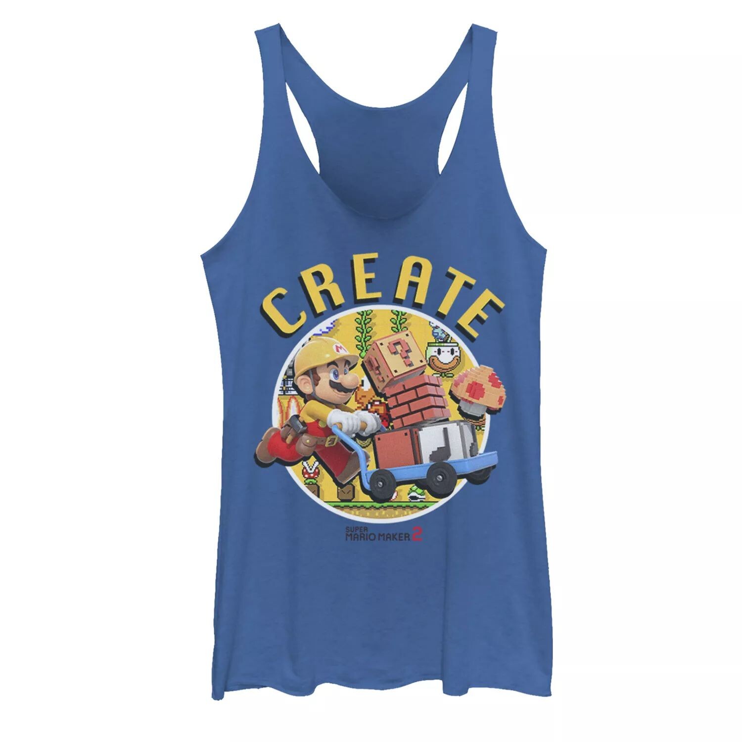 Детский игровой танк Nintendo Super Mario Maker 2 «Create» Circle Graphic Tank Licensed Character
Детский игровой танк Nintendo Super Mario Maker 2 «Create» Circle Graphic Tank Licensed Character