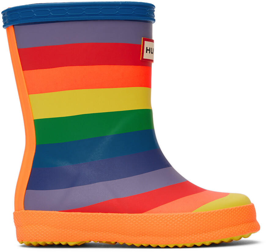 Детские разноцветные детские резиновые сапоги First Classic Rainbow для маленьких детей Hunter
Детские разноцветные детские резиновые сапоги First Classic Rainbow для маленьких детей Hunter
