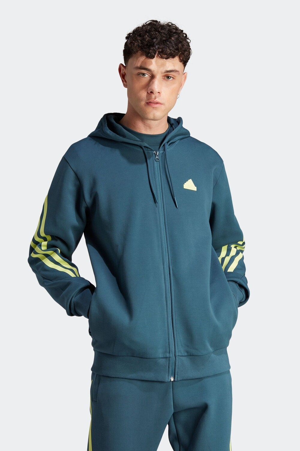 Спортивная одежда Future Icons Толстовка на молнии с 3 полосками adidas, зеленый
Спортивная одежда Future Icons Толстовка на молнии с 3 полосками adidas, зеленый