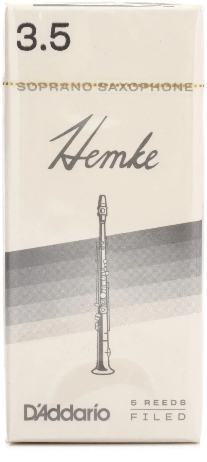 D'Addario RHKP5SSX350 — трости для сопрано-саксофона Frederick L. Hemke — 3,5 (5 шт.)
D'Addario RHKP5SSX350 — трости для сопрано-саксофона Frederick L. Hemke — 3,5 (5 шт.)