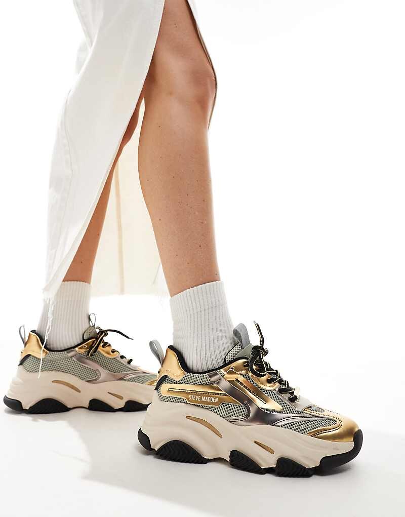 Золотистые кроссовки Steve Madden Possesion-E, Желтый, Золотистые кроссовки Steve Madden Possesion-E
Золотистые кроссовки Steve Madden Possesion-E, Желтый, Золотистые кроссовки Steve Madden Possesion-E