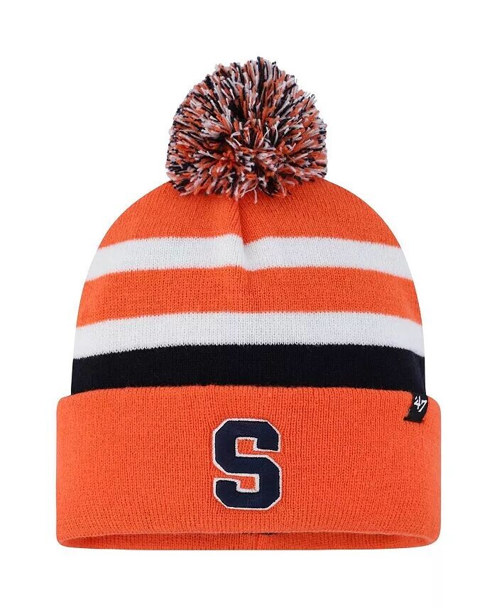 Мужская оранжевая вязаная шапка с манжетами и помпоном Syracuse Orange State Line '47 Brand, оранжевый
Мужская оранжевая вязаная шапка с манжетами и помпоном Syracuse Orange State Line '47 Brand, оранжевый
