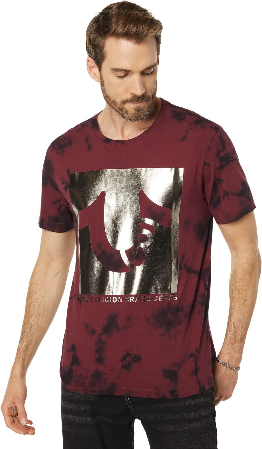 Футболка с короткими рукавами TM Horseshoe Tie-Dye True Religion, цвет Dark Burgundy
Футболка с короткими рукавами TM Horseshoe Tie-Dye True Religion, цвет Dark Burgundy