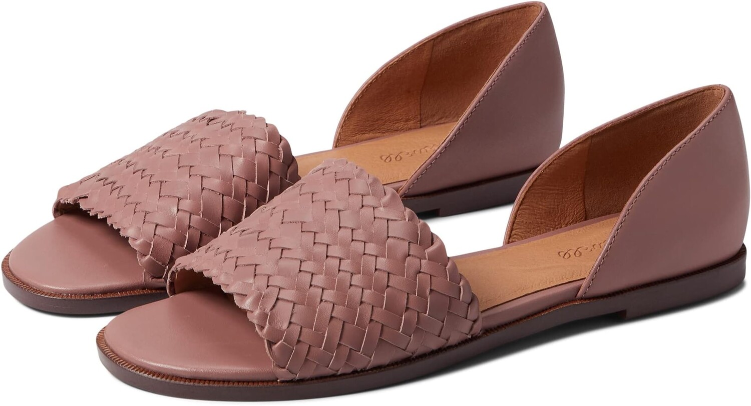 Сандалии на плоской подошве The Kinsley d'Orsay Flat in Woven Leather Madewell, цвет Faded Mauve
Сандалии на плоской подошве The Kinsley d'Orsay Flat in Woven Leather Madewell, цвет Faded Mauve