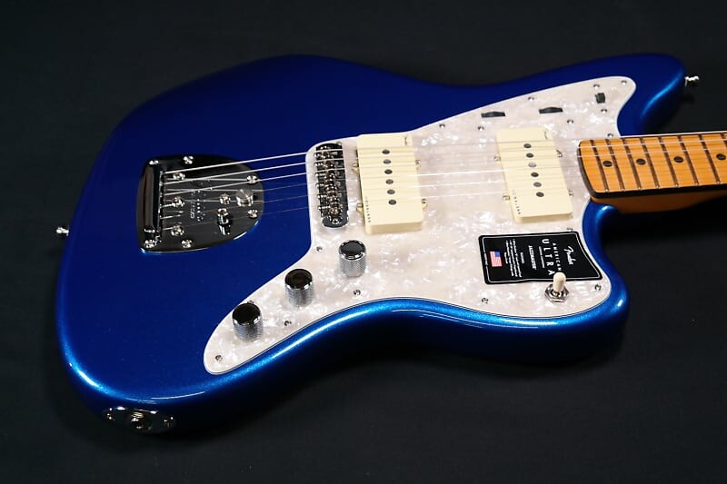Электрогитара Fender American Ultra Jazzmaster - Maple Fingerboard - Cobra Blue - 546
Электрогитара Fender American Ultra Jazzmaster - Maple Fingerboard - Cobra Blue - 546