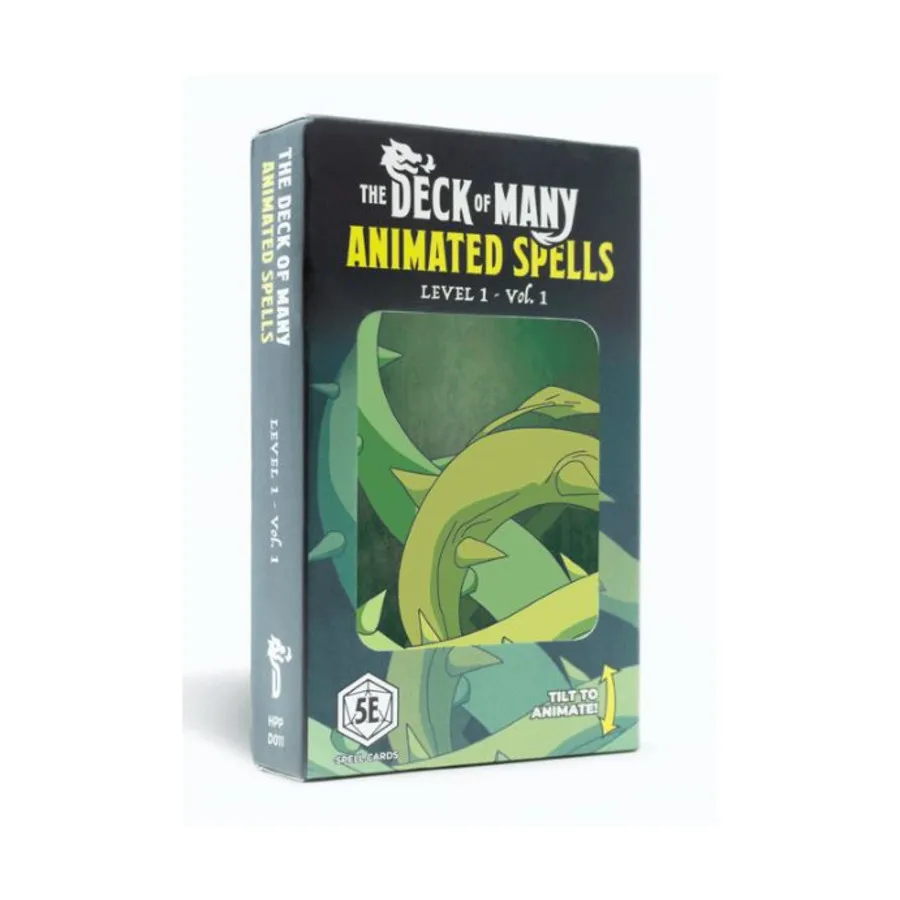Бокс-сет Deck of Many Animated Spells, Level 1, A-F, 5e Animated Spell & Reference Cards
Бокс-сет Deck of Many Animated Spells, Level 1, A-F, 5e Animated Spell & Reference Cards