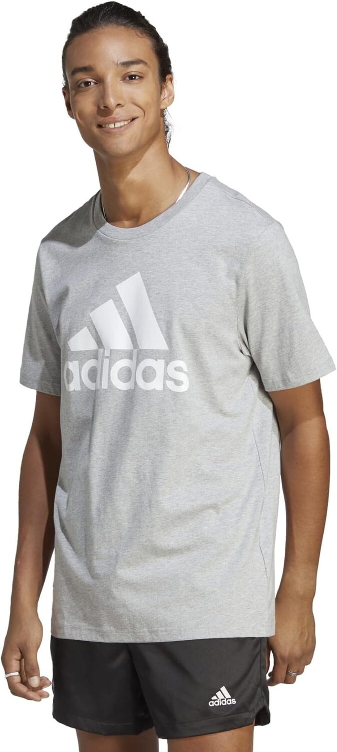 Футболка из одинарного джерси с большим логотипом Essentials adidas, цвет Medium Grey Heather
Футболка из одинарного джерси с большим логотипом Essentials adidas, цвет Medium Grey Heather