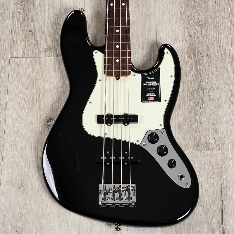 Басс гитара Fender American Professional II Jazz Bass, Rosewood Fretboard, Black
Басс гитара Fender American Professional II Jazz Bass, Rosewood Fretboard, Black