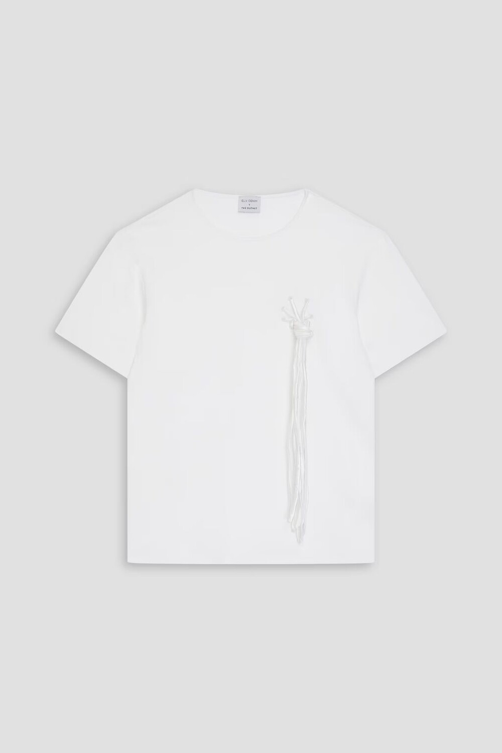 Футболка The Eyelet из хлопкового джерси с декором E.L.V. Denim X The Outnet, белый
Футболка The Eyelet из хлопкового джерси с декором E.L.V. Denim X The Outnet, белый
