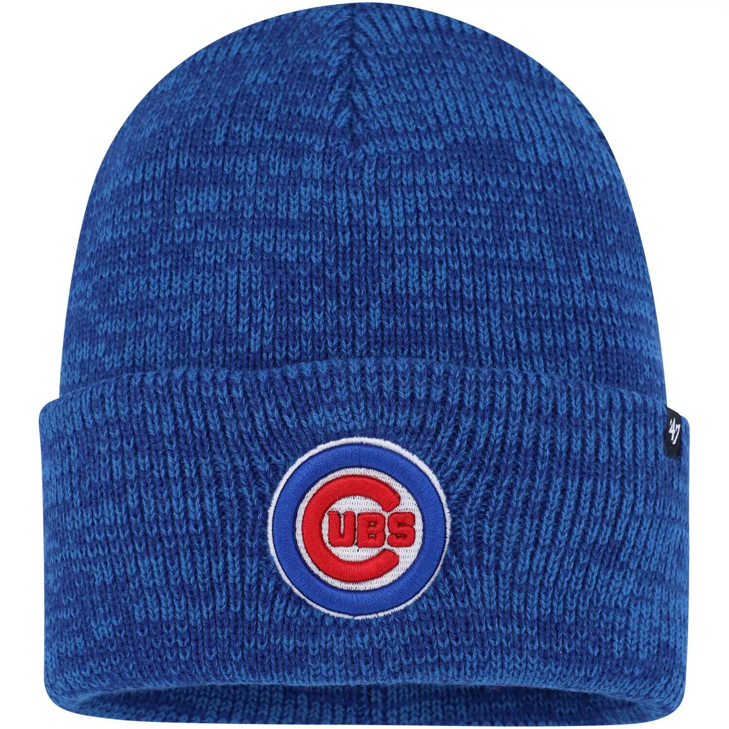 Мужская вязаная шапка с манжетами и помпоном Royal Chicago Cubs Brain Freeze
Мужская вязаная шапка с манжетами и помпоном Royal Chicago Cubs Brain Freeze