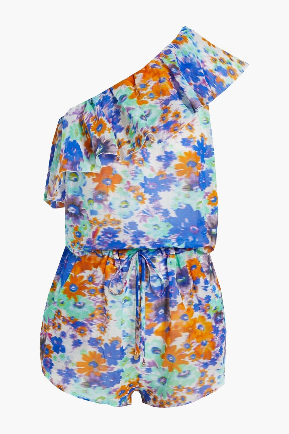 Комбинезон на одно плечо с цветочным принтом из хлопковой вуали STELLA MCCARTNEY, синий
Комбинезон на одно плечо с цветочным принтом из хлопковой вуали STELLA MCCARTNEY, синий