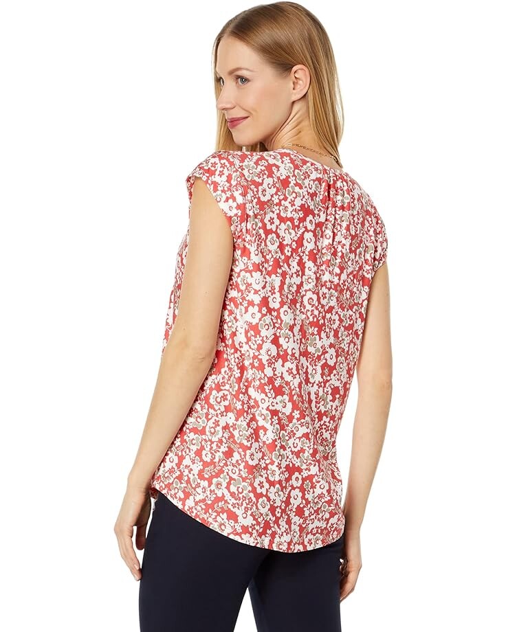 Топ Tommy Hilfiger Short Sleeve Ladder Trim Floral Top, цвет Montana Floral/Coalie Multi
Топ Tommy Hilfiger Short Sleeve Ladder Trim Floral Top, цвет Montana Floral/Coalie Multi