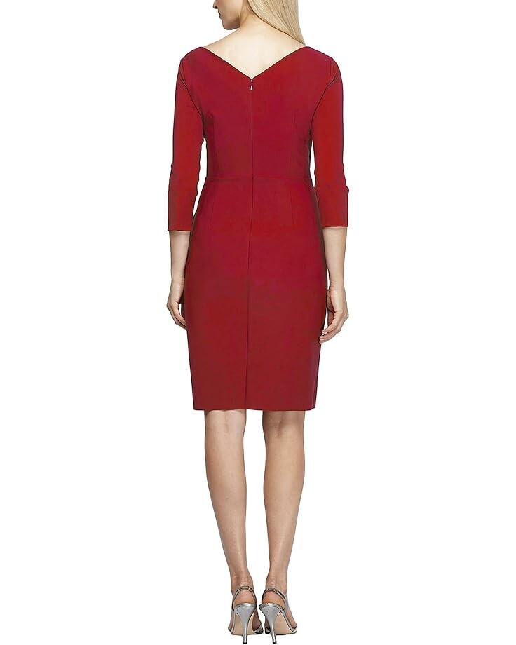 Платье Alex Evenings Alex Evenings Women's Slimming Short Sheath 3/4 Sleeve Dress with Surplus Neckline, цвет Deep Red
Платье Alex Evenings Alex Evenings Women's Slimming Short Sheath 3/4 Sleeve Dress with Surplus Neckline, цвет Deep Red