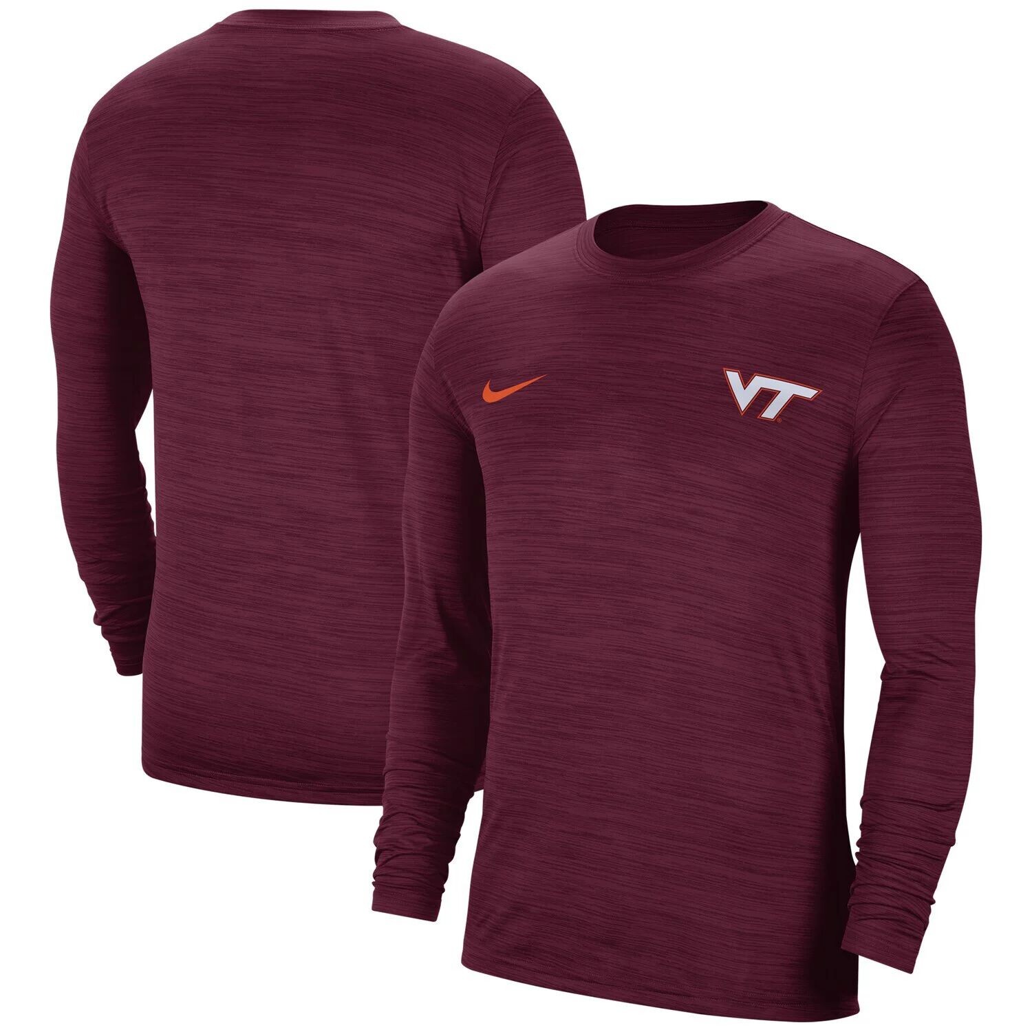 Мужская темно-бордовая футболка с длинным рукавом Virginia Tech Hokies Velocity Legend Performance Space-Dye Nike, Красный
Мужская темно-бордовая футболка с длинным рукавом Virginia Tech Hokies Velocity Legend Performance Space-Dye Nike, Красный