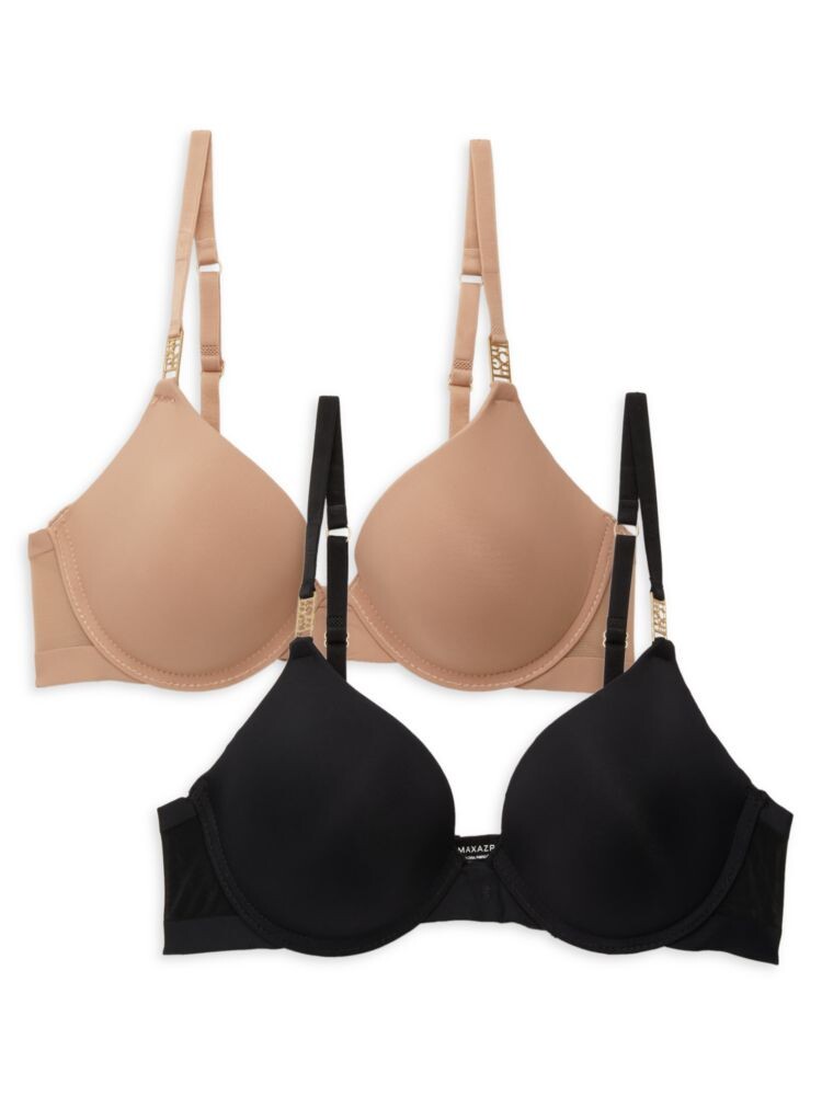 Комплект из 2 бюстгальтеров-футболок с вырезом в форме сердца Bcbgmaxazria, черный
Комплект из 2 бюстгальтеров-футболок с вырезом в форме сердца Bcbgmaxazria, черный
