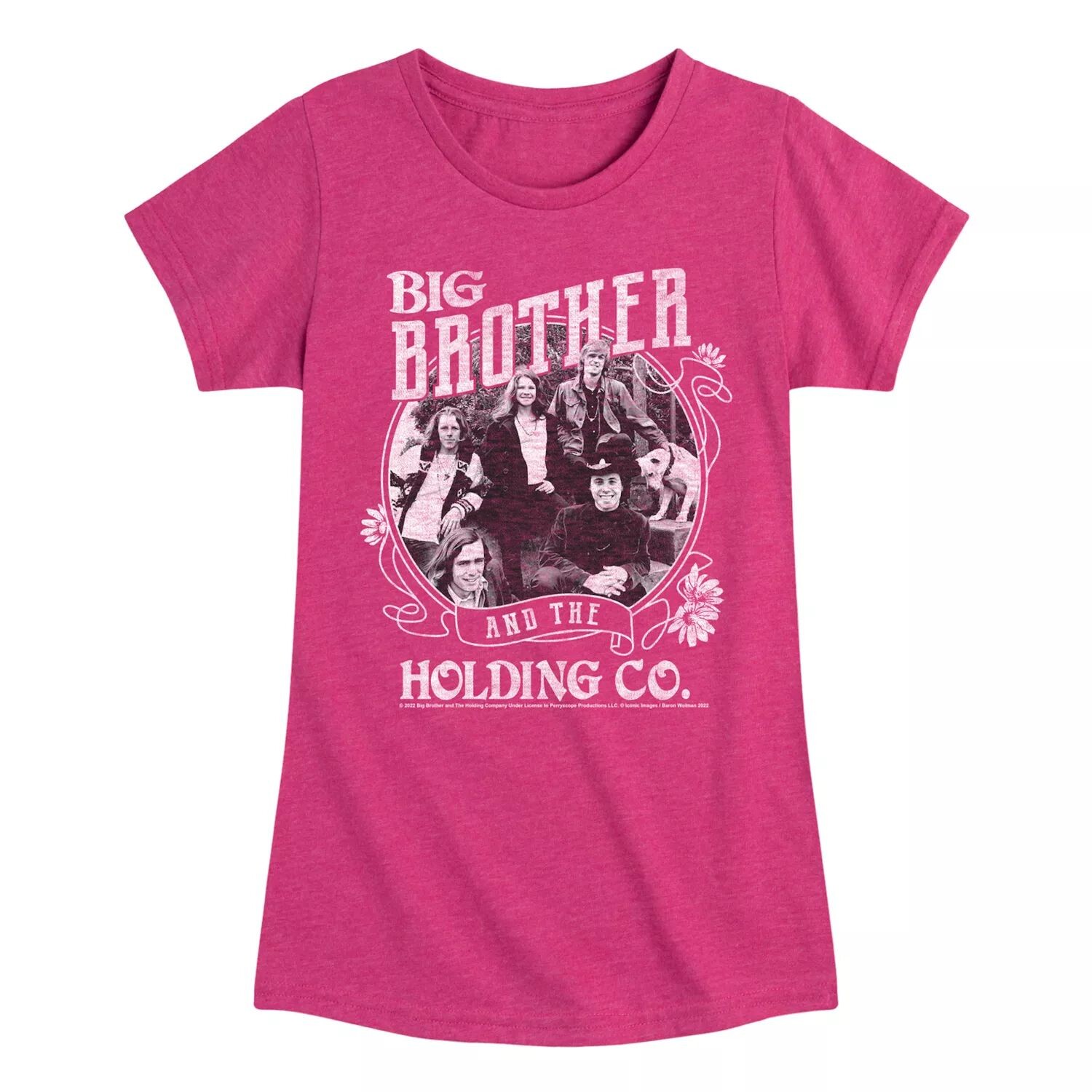Футболка Big Brother & The Holding Company для девочек 7–16 лет Licensed Character, розовый
Футболка Big Brother & The Holding Company для девочек 7–16 лет Licensed Character, розовый