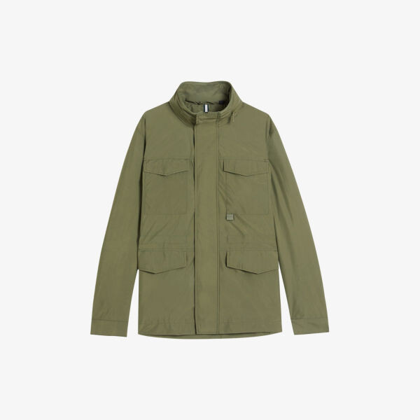 Полевая куртка Garceea классического кроя из тканого материала Ted Baker, зеленый
Полевая куртка Garceea классического кроя из тканого материала Ted Baker, зеленый