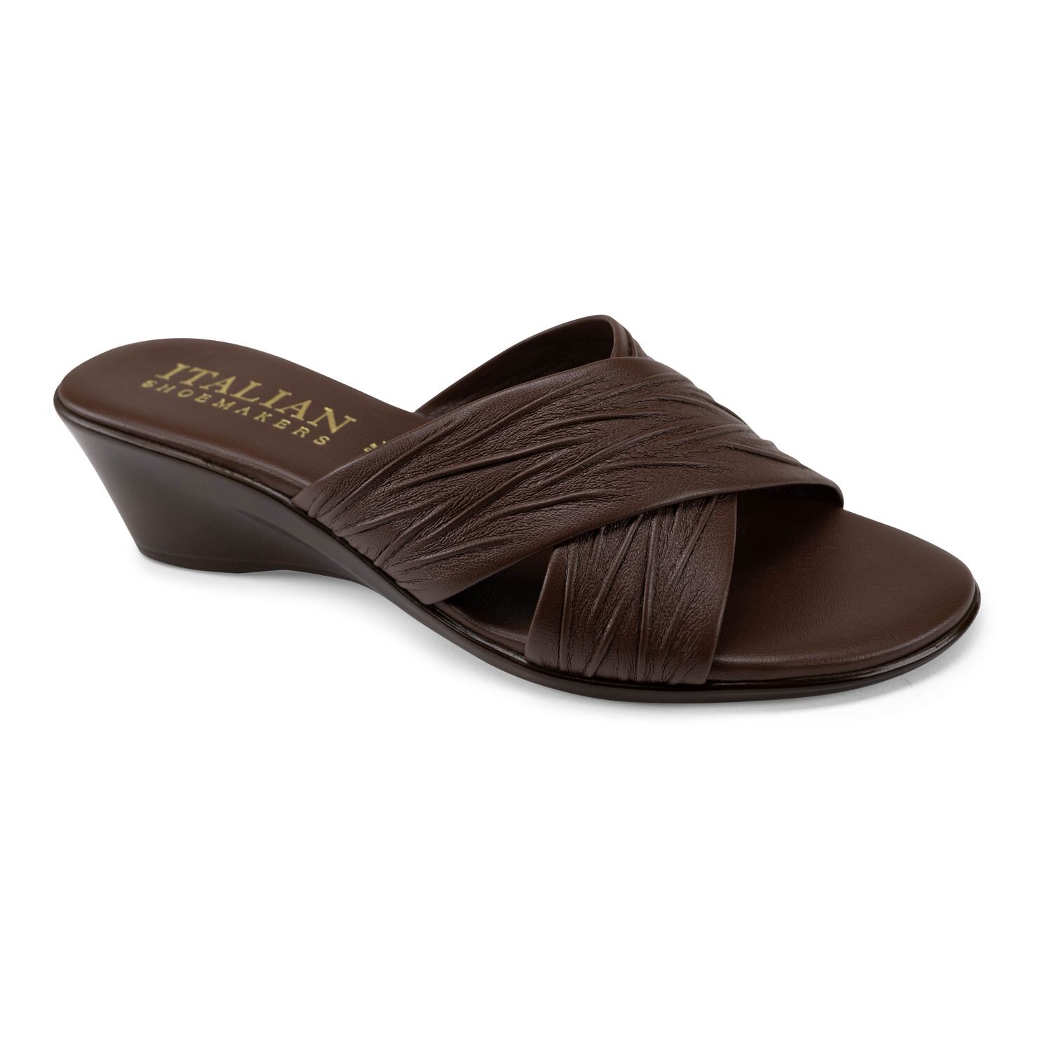 Женские босоножки на танкетке от итальянских сапожников Kenny Italian Shoemakers, коричневый
Женские босоножки на танкетке от итальянских сапожников Kenny Italian Shoemakers, коричневый