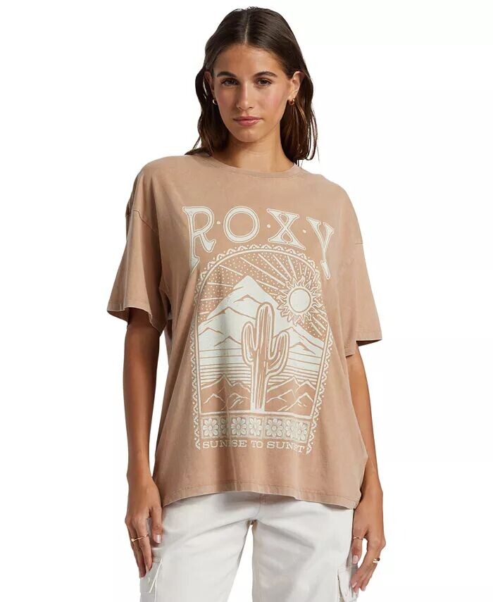 Футболка с короткими рукавами и графическим рисунком Saguaro для юниоров Roxy, бежевый
Футболка с короткими рукавами и графическим рисунком Saguaro для юниоров Roxy, бежевый