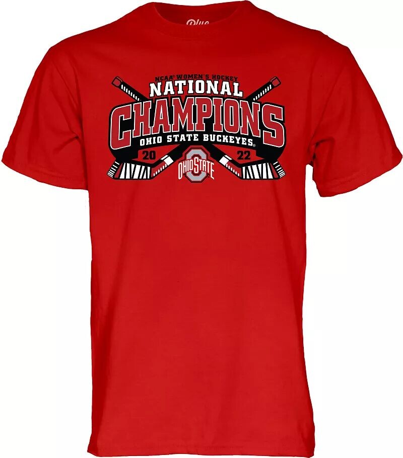 Blue 84 Футболка чемпионов NCAA по хоккею с шайбой среди женщин Ohio State Buckeyes 2022
Blue 84 Футболка чемпионов NCAA по хоккею с шайбой среди женщин Ohio State Buckeyes 2022