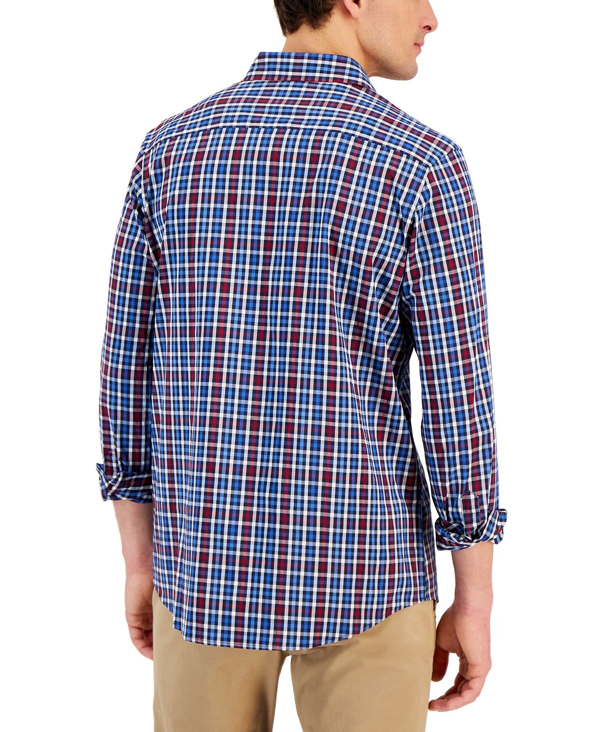 Мужская рубашка с длинным рукавом Tomas Plaid Tech из тканого материала Club Room
Мужская рубашка с длинным рукавом Tomas Plaid Tech из тканого материала Club Room