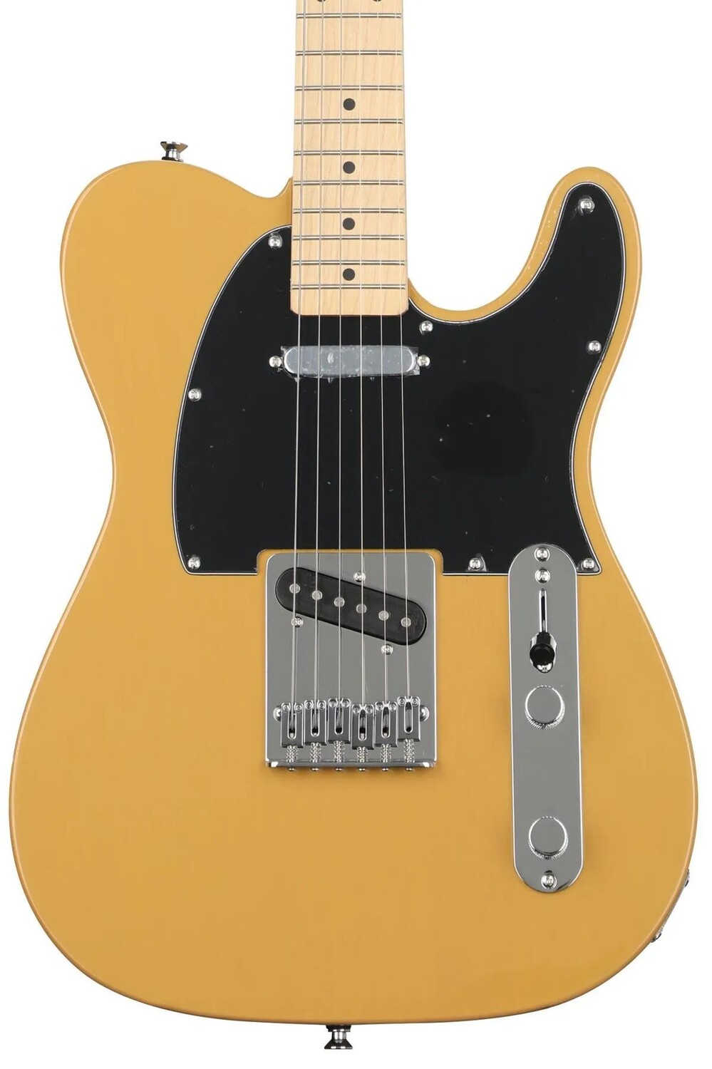 Электрогитара Squier Affinity Series Telecaster — ириска блондинка с кленовой накладкой грифа
Электрогитара Squier Affinity Series Telecaster — ириска блондинка с кленовой накладкой грифа