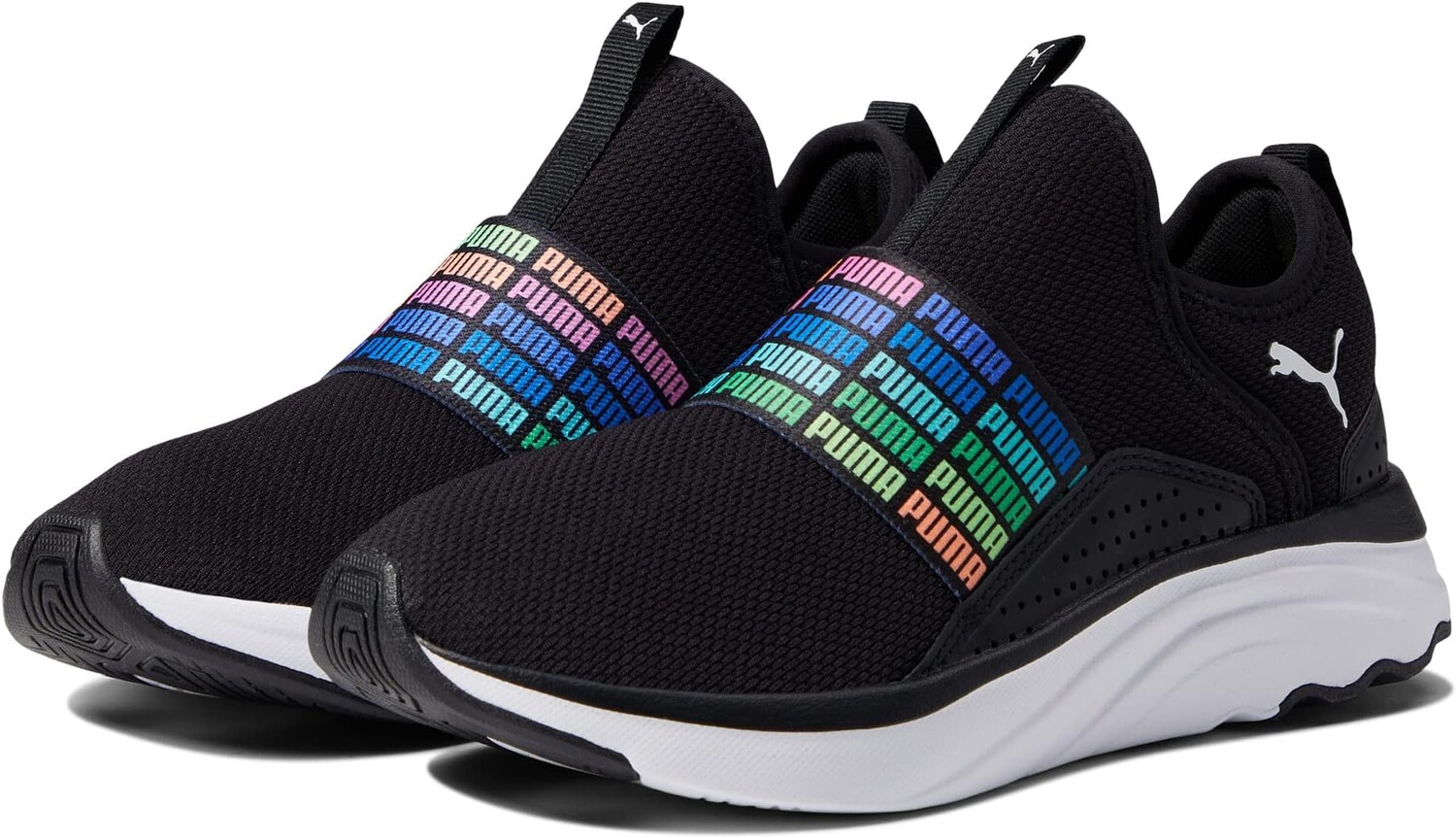 Кроссовки Softride Sophia Slip-On Repeat Preschool PUMA, цвет Puma Black/Puma White
Кроссовки Softride Sophia Slip-On Repeat Preschool PUMA, цвет Puma Black/Puma White