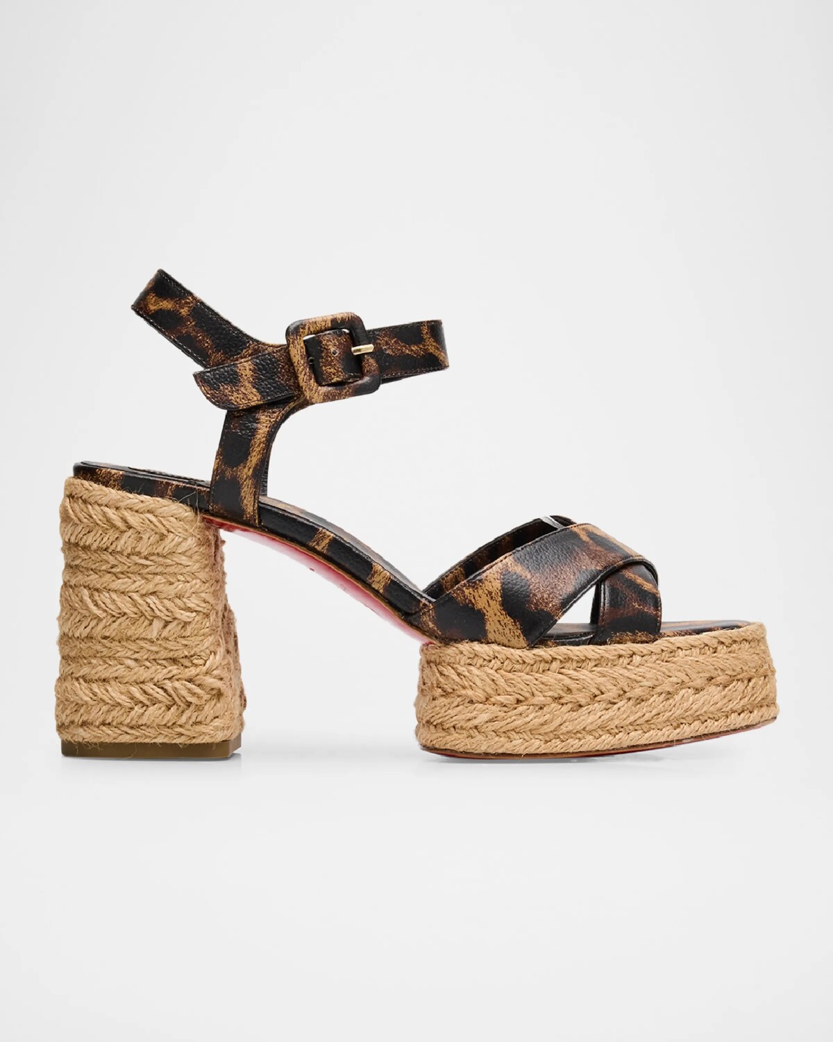 Красные эспадрильи с леопардовой подошвой Christian Louboutin, цвет Leopard Multi
Красные эспадрильи с леопардовой подошвой Christian Louboutin, цвет Leopard Multi