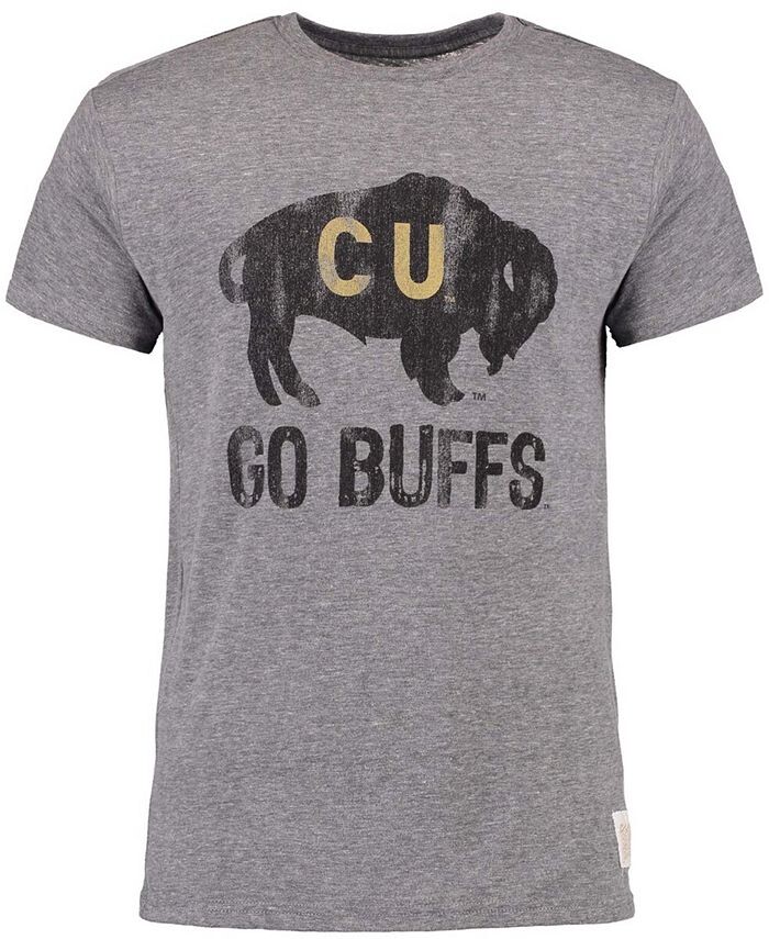 Мужская серая футболка Colorado Buffaloes Go Buffs Tri-Blend в винтажном стиле Original Retro Brand, серый
Мужская серая футболка Colorado Buffaloes Go Buffs Tri-Blend в винтажном стиле Original Retro Brand, серый