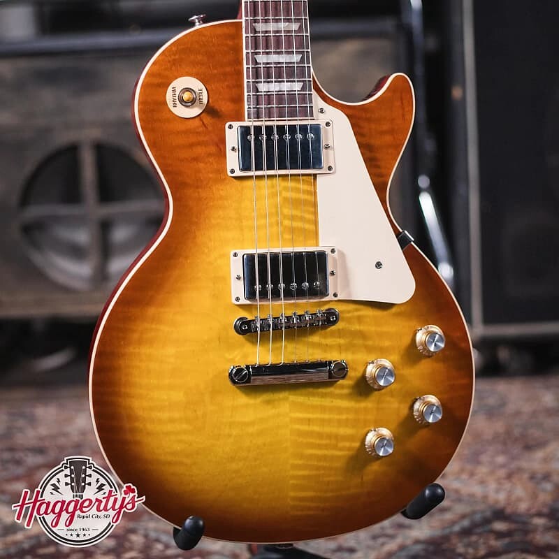 Электрогитара Gibson Les Paul Standard 60's Figured Top Electric Guitar - Iced Tea with Hardshell Case
Электрогитара Gibson Les Paul Standard 60's Figured Top Electric Guitar - Iced Tea with Hardshell Case