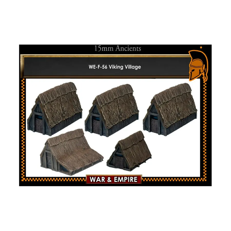 Деревня викингов, War & Empire - Ancient Miniatures - Buildings & Accessories (15mm)
Деревня викингов, War & Empire - Ancient Miniatures - Buildings & Accessories (15mm)