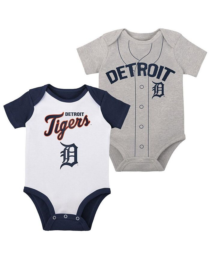 Комплект из двух боди Little Slugger для мальчиков и девочек белого и серо-хизерового цвета Detroit Tigers Outerstuff, белый
Комплект из двух боди Little Slugger для мальчиков и девочек белого и серо-хизерового цвета Detroit Tigers Outerstuff, белый