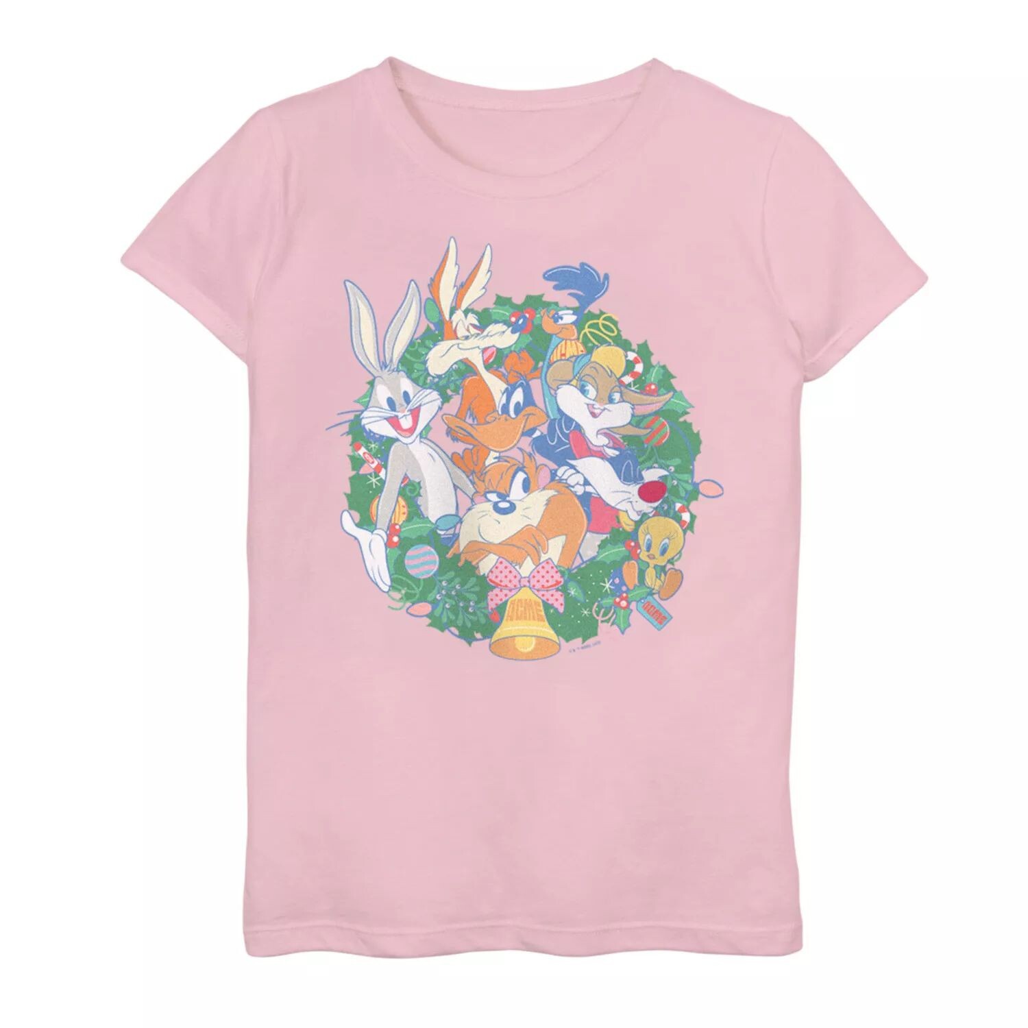 Футболка с венком для девочек 7–16 лет из Looney Tunes Group Bugs Bunny And Friends Licensed Character
Футболка с венком для девочек 7–16 лет из Looney Tunes Group Bugs Bunny And Friends Licensed Character
