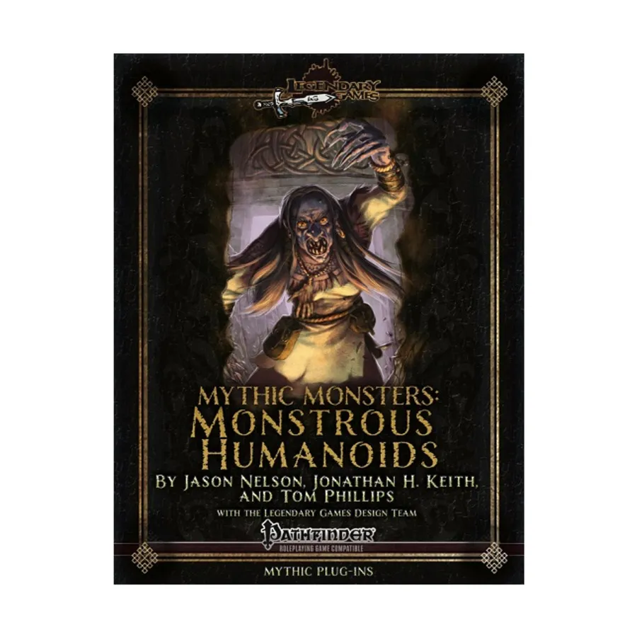 Mythic Monsters #16 - Monstrous Humanoids, Pathfinder 1st Edition - Mythic Monsters (Legendary Games), мягкая обложка
Mythic Monsters #16 - Monstrous Humanoids, Pathfinder 1st Edition - Mythic Monsters (Legendary Games), мягкая обложка
