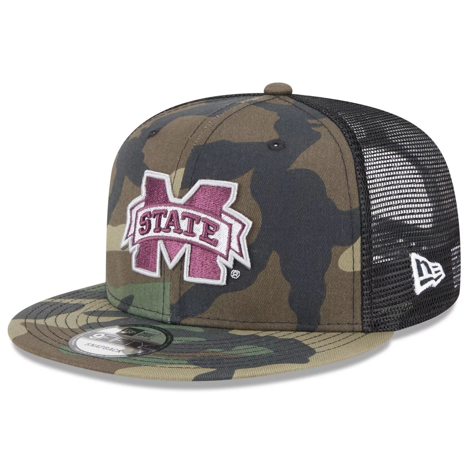 Мужская кепка New Era Camo/Black Mississippi State Bulldogs Classic Trucker 9FIFTY Snapback Hat
Мужская кепка New Era Camo/Black Mississippi State Bulldogs Classic Trucker 9FIFTY Snapback Hat