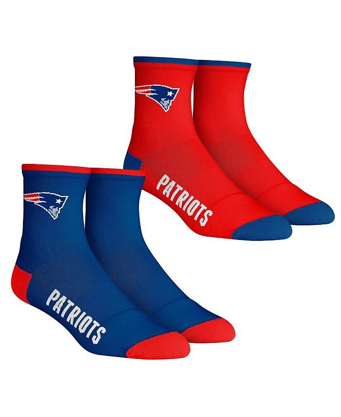 Мужские носки New England Patriots Core Team, комплект из 2 носков длиной четверть длины Rock 'Em, красный
Мужские носки New England Patriots Core Team, комплект из 2 носков длиной четверть длины Rock 'Em, красный
