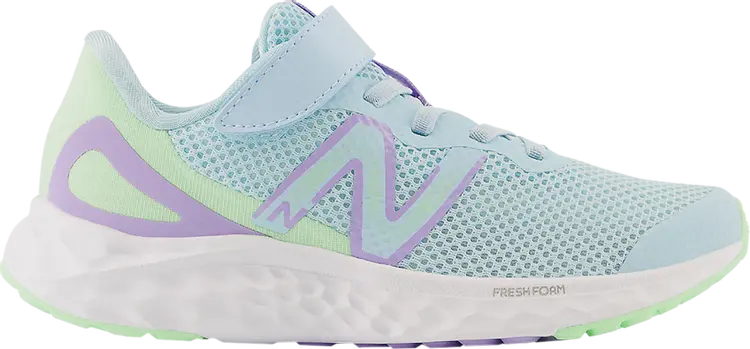 Кроссовки Fresh Foam Arishi v4 Bungee Lace Top Strap Little Kid Wide 'Blue Lilac Glow', синий
Кроссовки Fresh Foam Arishi v4 Bungee Lace Top Strap Little Kid Wide 'Blue Lilac Glow', синий