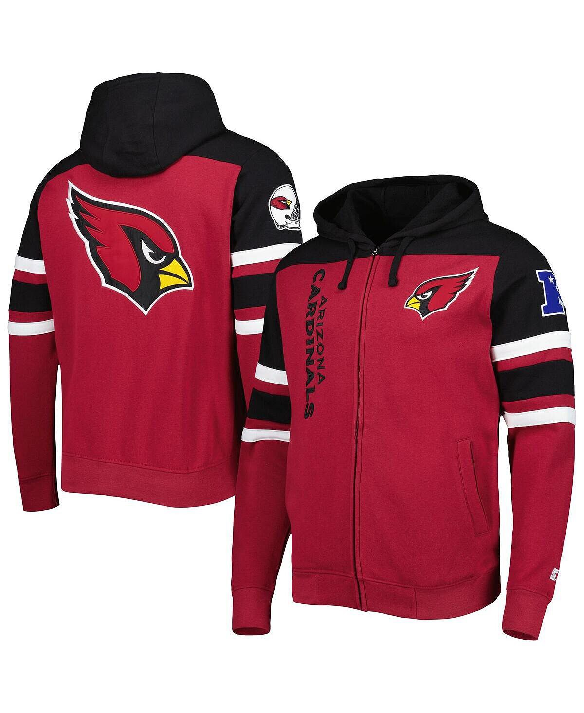 Мужская куртка с капюшоном на молнии во всю длину Cardinal Arizona Cardinals Extreme Starter
Мужская куртка с капюшоном на молнии во всю длину Cardinal Arizona Cardinals Extreme Starter