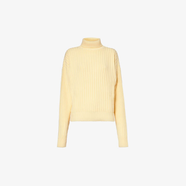 Джемпер из смесовой ткани с высоким воротником essentials Fear Of God Essentials, желтый
Джемпер из смесовой ткани с высоким воротником essentials Fear Of God Essentials, желтый