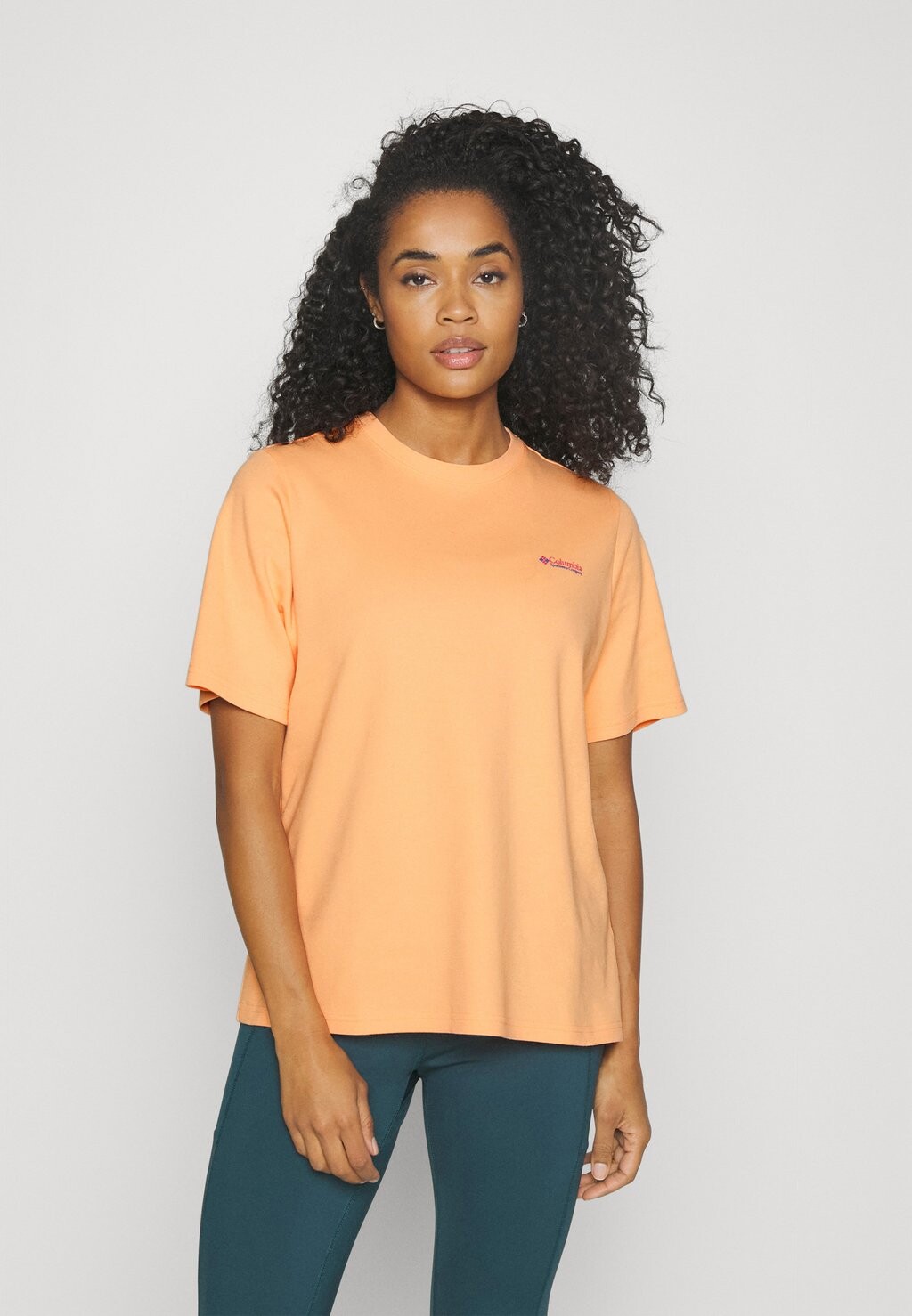 Футболка с принтом Columbia, Оранжевый
Футболка с принтом Columbia, Оранжевый