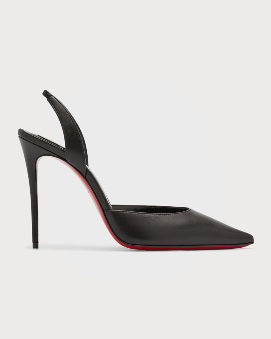 Туфли-лодочки Kate 100 мм с ремешком на пятке на красной подошве Christian Louboutin
Туфли-лодочки Kate 100 мм с ремешком на пятке на красной подошве Christian Louboutin