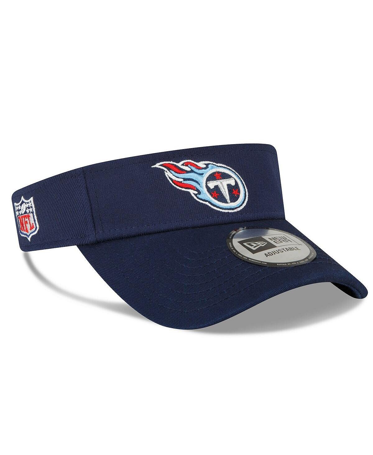 Мужская темно-синяя футболка Tennessee Titans 2022 с регулируемым боковым козырьком New Era
Мужская темно-синяя футболка Tennessee Titans 2022 с регулируемым боковым козырьком New Era